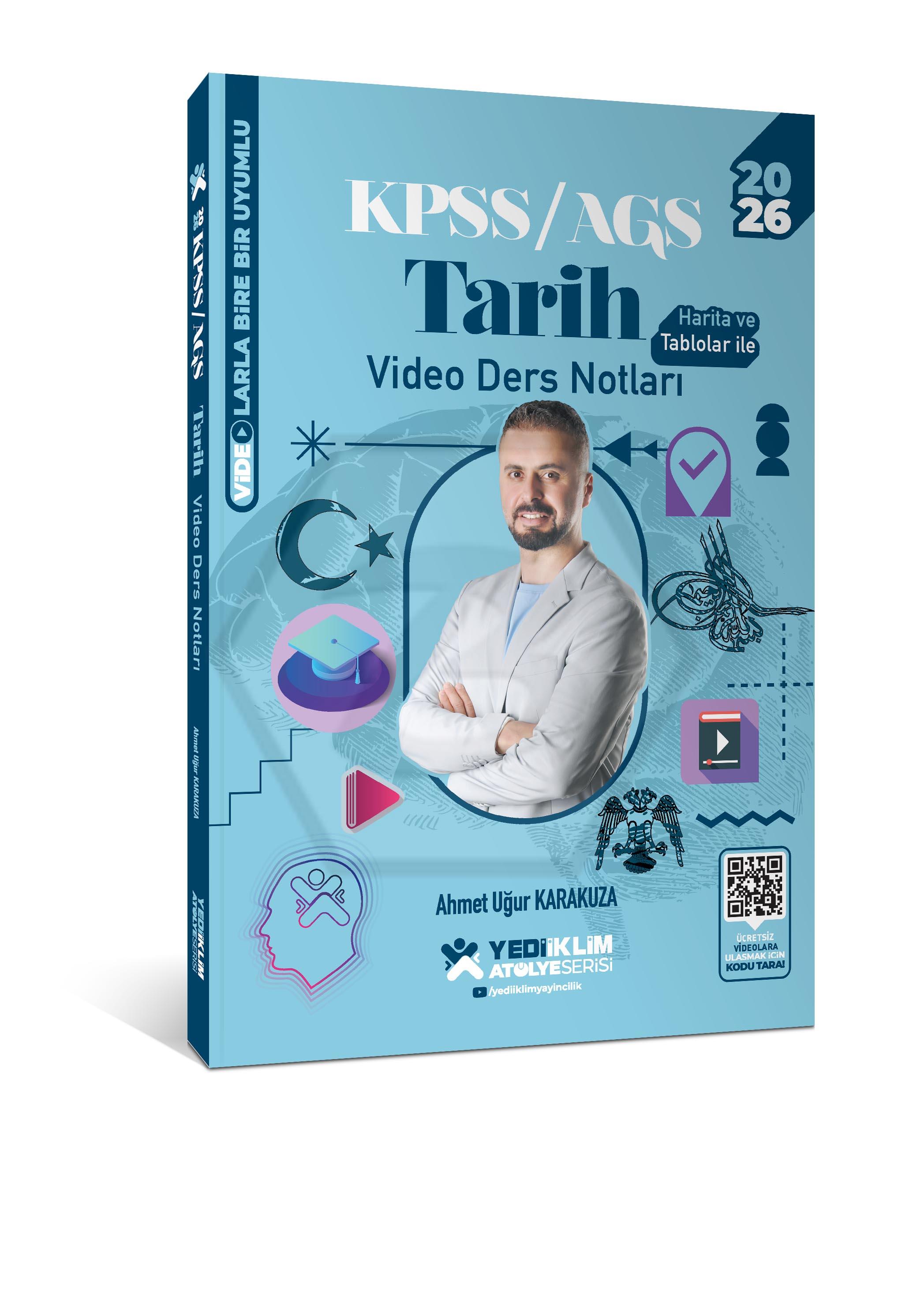 2026 KPSS Genel Kültür Atölye Tarih Video Ders Notları