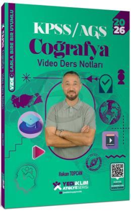 2026 KPSS Atölye Genel Kültür Coğrafya Video Ders Notları