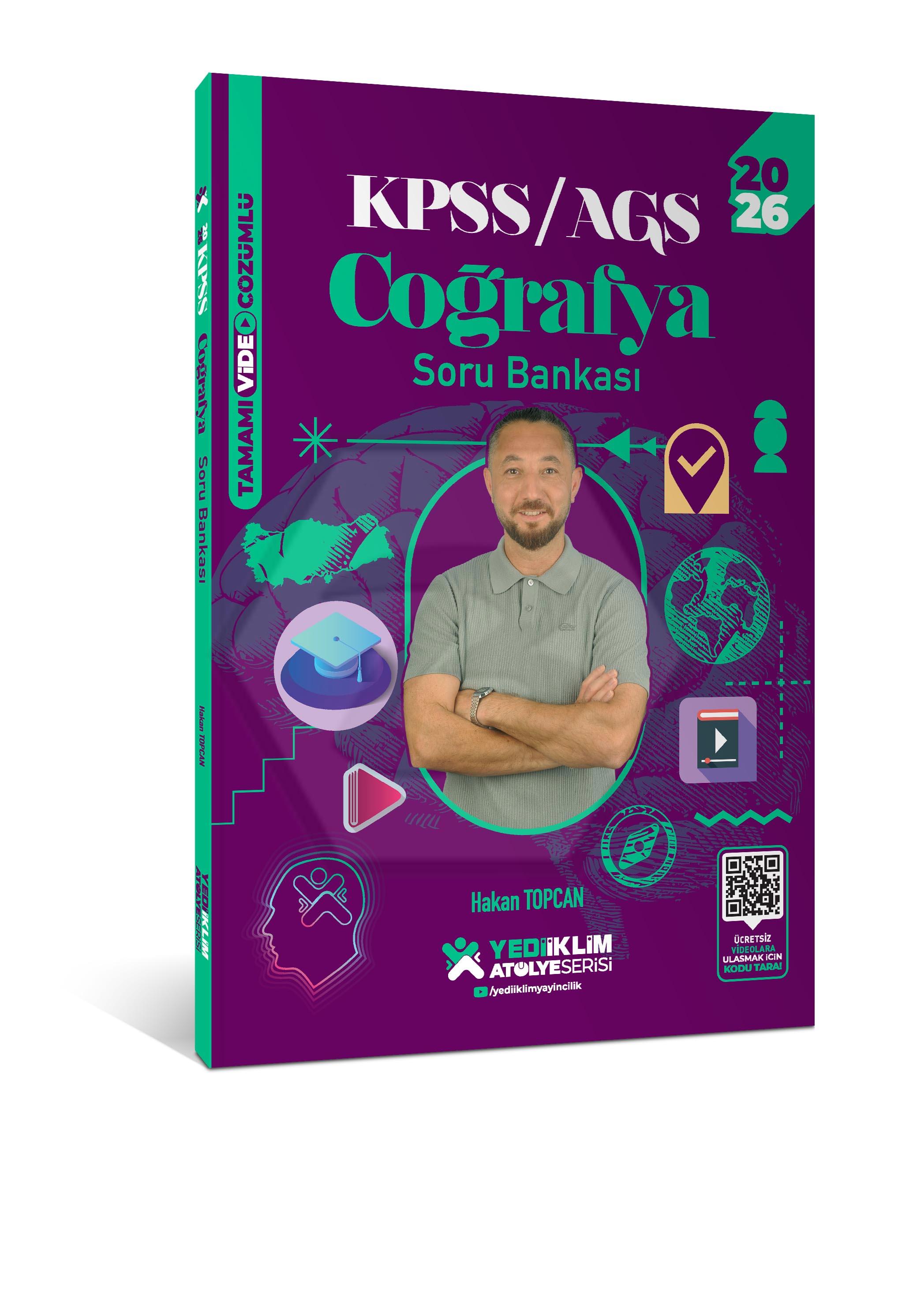 2026 KPSS Genel Kültür Atölye Serisi Coğrafya Tamamı Video Çözümlü Soru Bankası