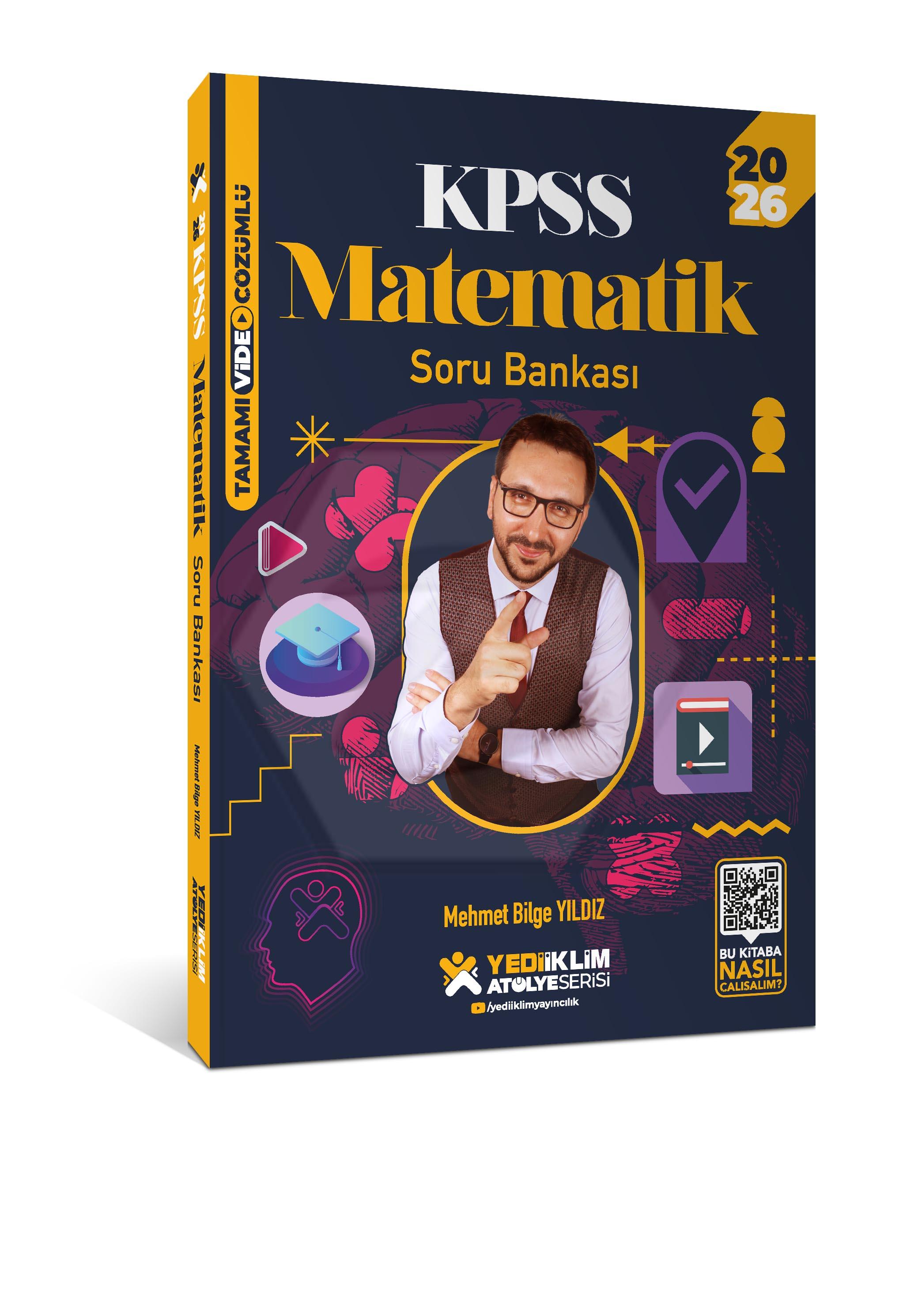 2026 KPSS Atölye Serisi Genel Yetenek Matematik Tamamı Video Çözümlü Soru Bankası