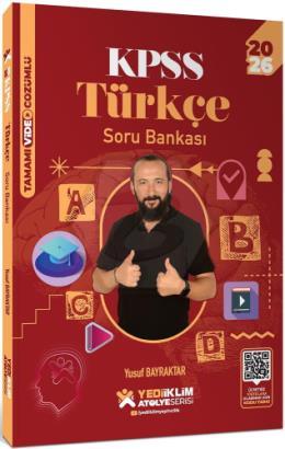 2026 KPSS Genel Yetenek Atölye Serisi Türkçe Tamamı Video Çözümlü Soru Bankası