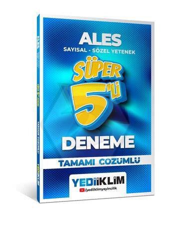 2026 ALES Sayısal - Sözel Yetenek Tamamı Çözümlü Süper 5`li Deneme 