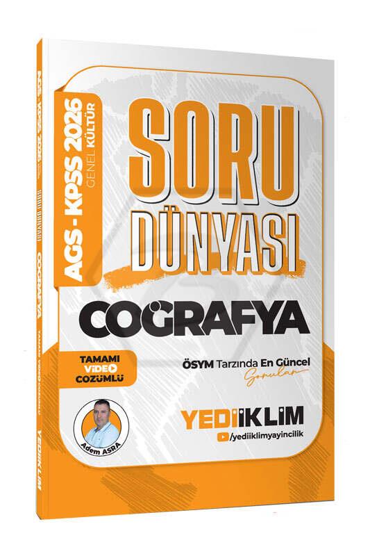 2026 KPSS-AGS Coğrafya Tamamı Video Çözümlü Soru Dünyası