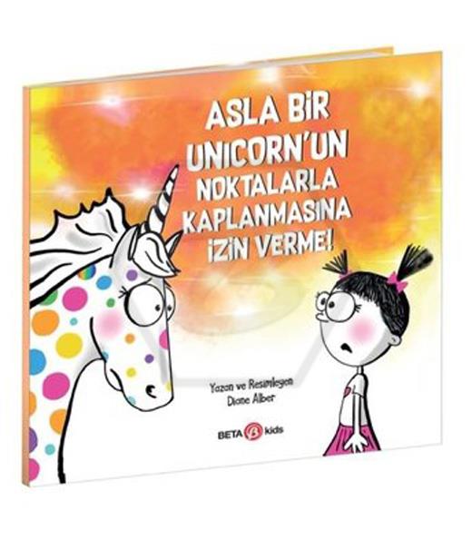 Asla Bir Unıcorn’Un Noktalarla Kaplanmasına İzin Verme