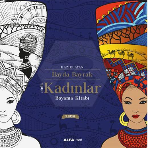 Etnik  Kadınlar Boyama Kitabı
