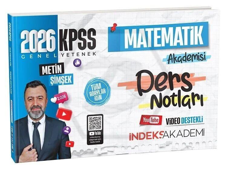 2026 KPSS Matematik Akademisi Video Ders Notları
