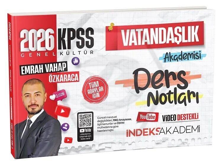 2026 KPSS Vatandaşlık Akademisi Video Ders Notları