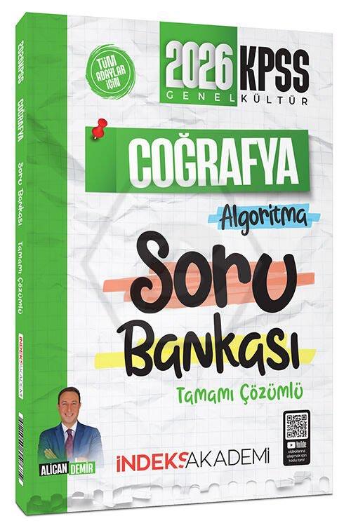 2026 KPSS Coğrafya Algoritma Soru Bankası Çözümlü