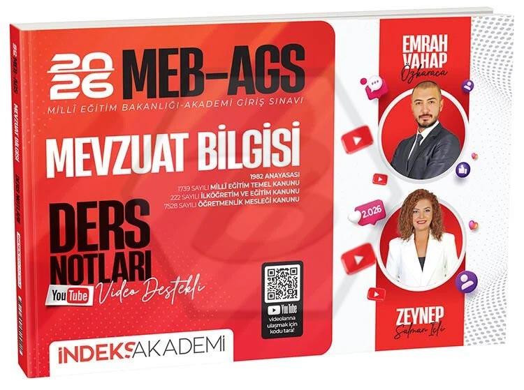 2026 MEB-AGS Mevzuat Bilgisi Video Ders Notları