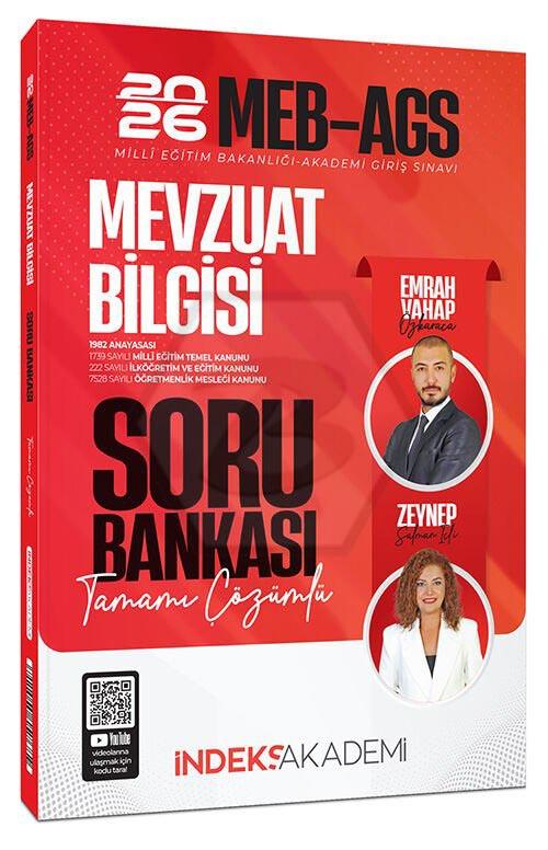 2026 MEB-AGS Mevzuat Bilgisi Soru Bankası Çözümlü
