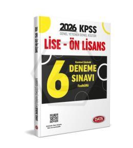 KPSS GY-GK Lise Ön Lisans Fasiküllü Karekod Çözümlü 6 Deneme Sınavı