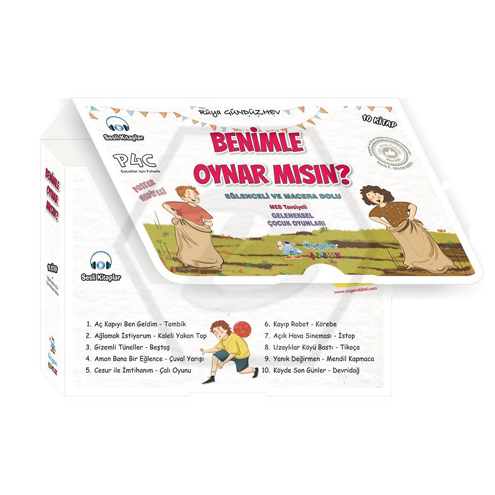 BENİMLE OYNAR MISIN? - 10 Kitap + Değerlendirme Ek + Oyun ve Fikir Atölyesi Defteri