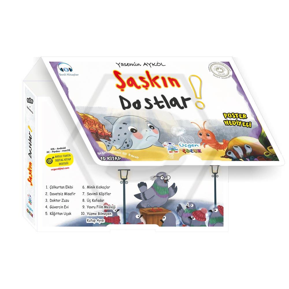 ŞAŞKIN DOSTLAR Serisi - 10  Kitap + Değerlendirme Eki - YENİ