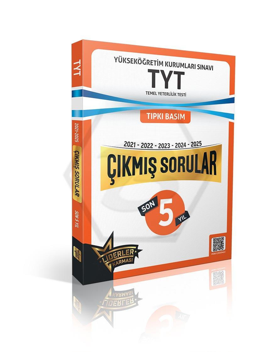 TYT Son 5 Yıl Çıkmış Sorular (2021-2025)