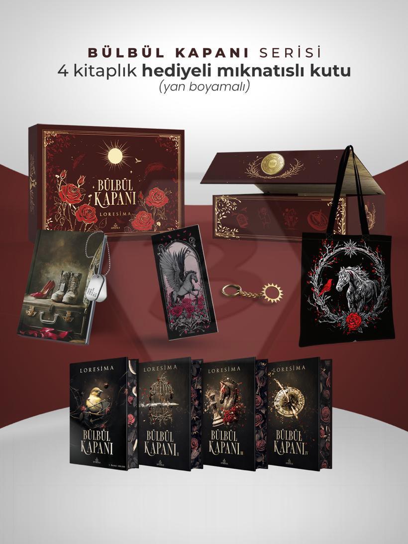 Bülbül Kapanı Serisi – Hediyeli Yan Boyamalı Mıknatıslı Kutu