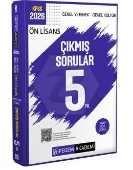 2026 KPSS Ön Lisans Genel Yetenek Genel Kültür Tamamı Video Çözümlü Çıkmış Sorular 5 Yıl