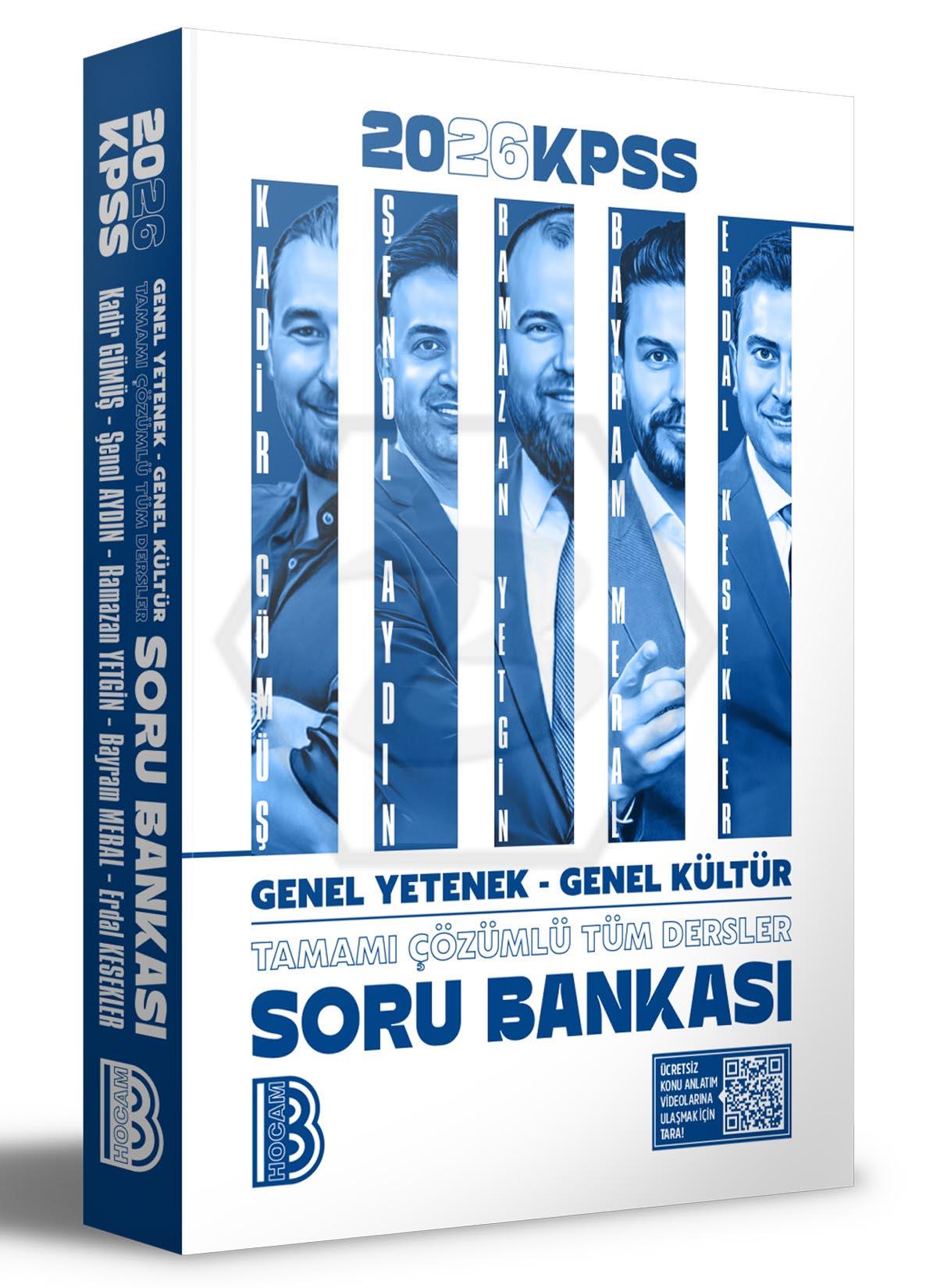 2026 KPSS Tüm Dersler Tamamı Çözümlü Soru Bankası