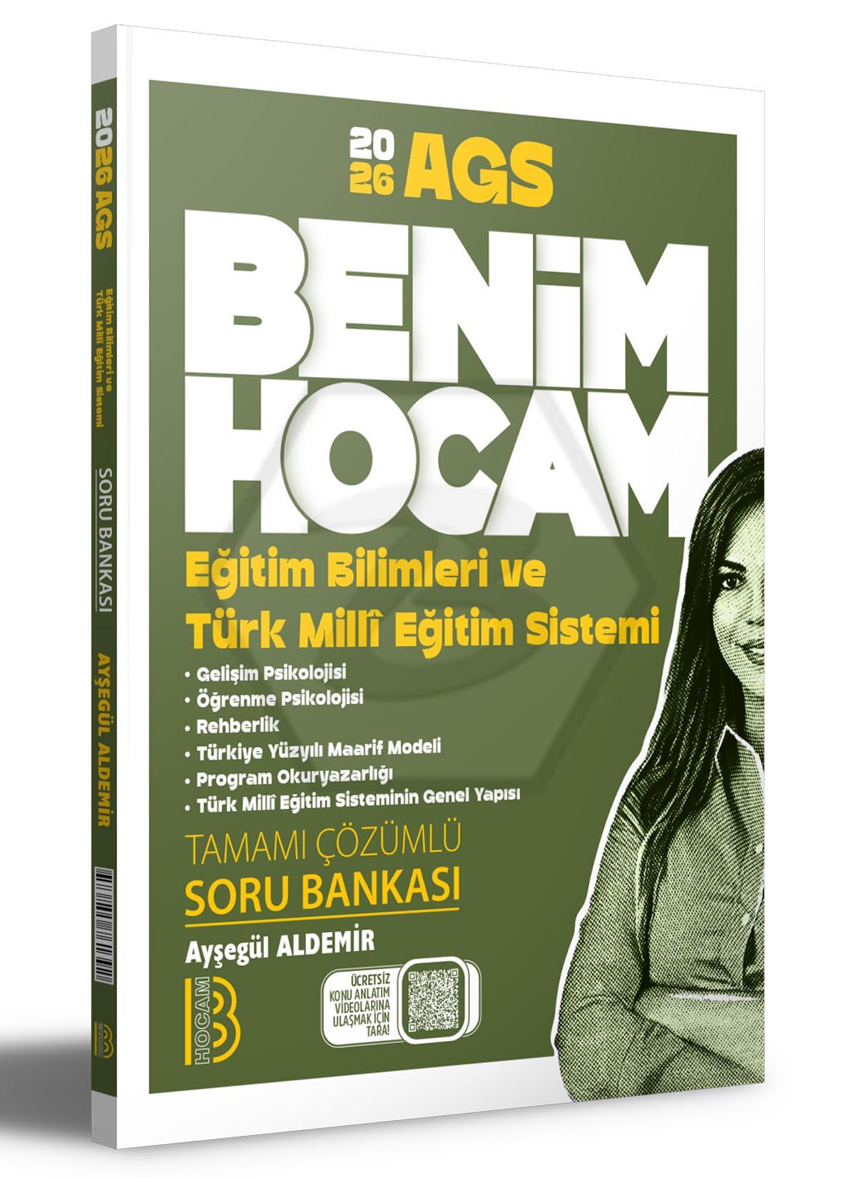 2026 AGS Eğitim Bilimleri ve Türk Milli Eğitim Sistemi Tamamı Çözümlü Soru Bankası