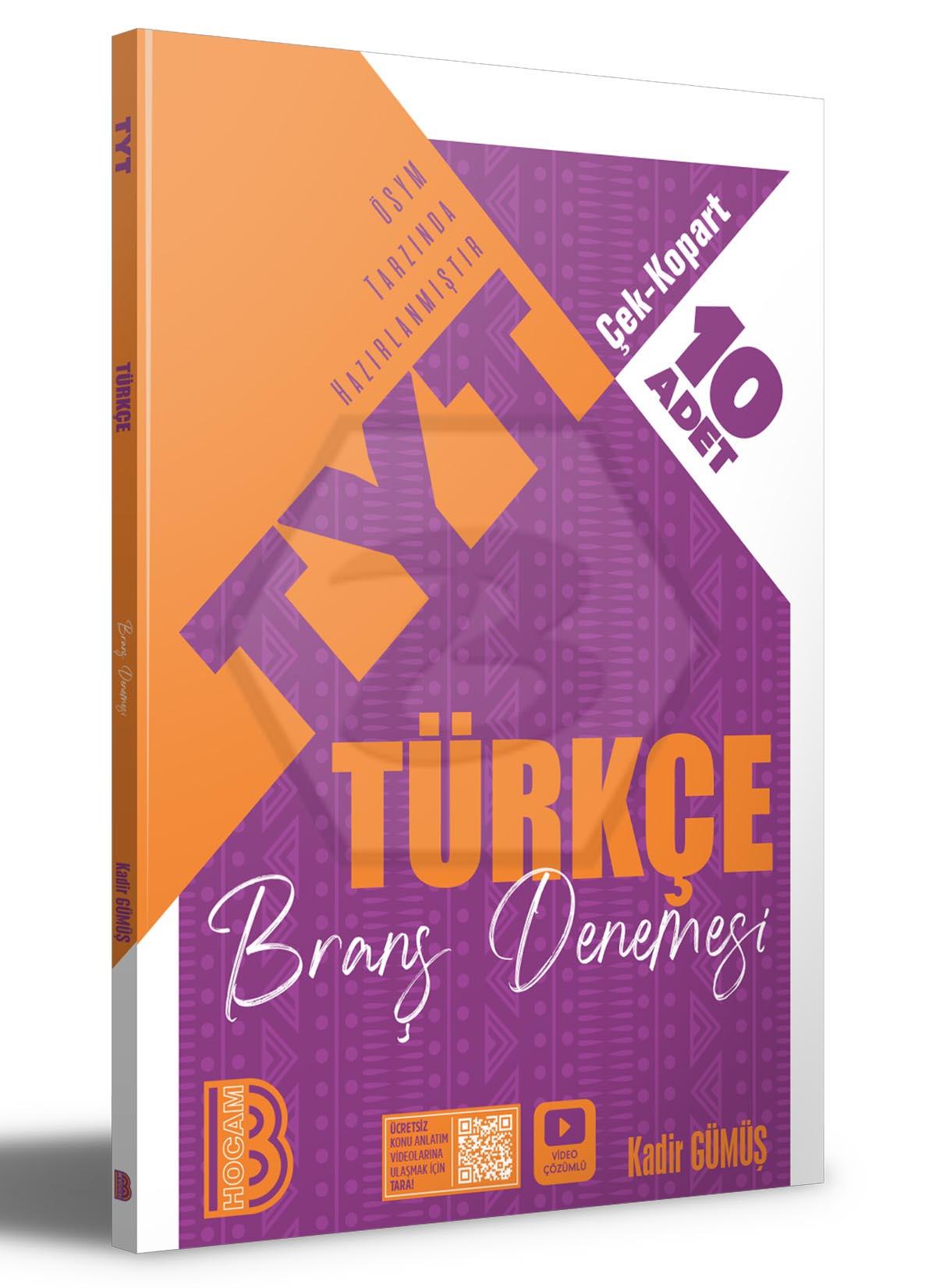 2026 TYT Türkçe Çek Kopar 10 lu Branş Denemesi