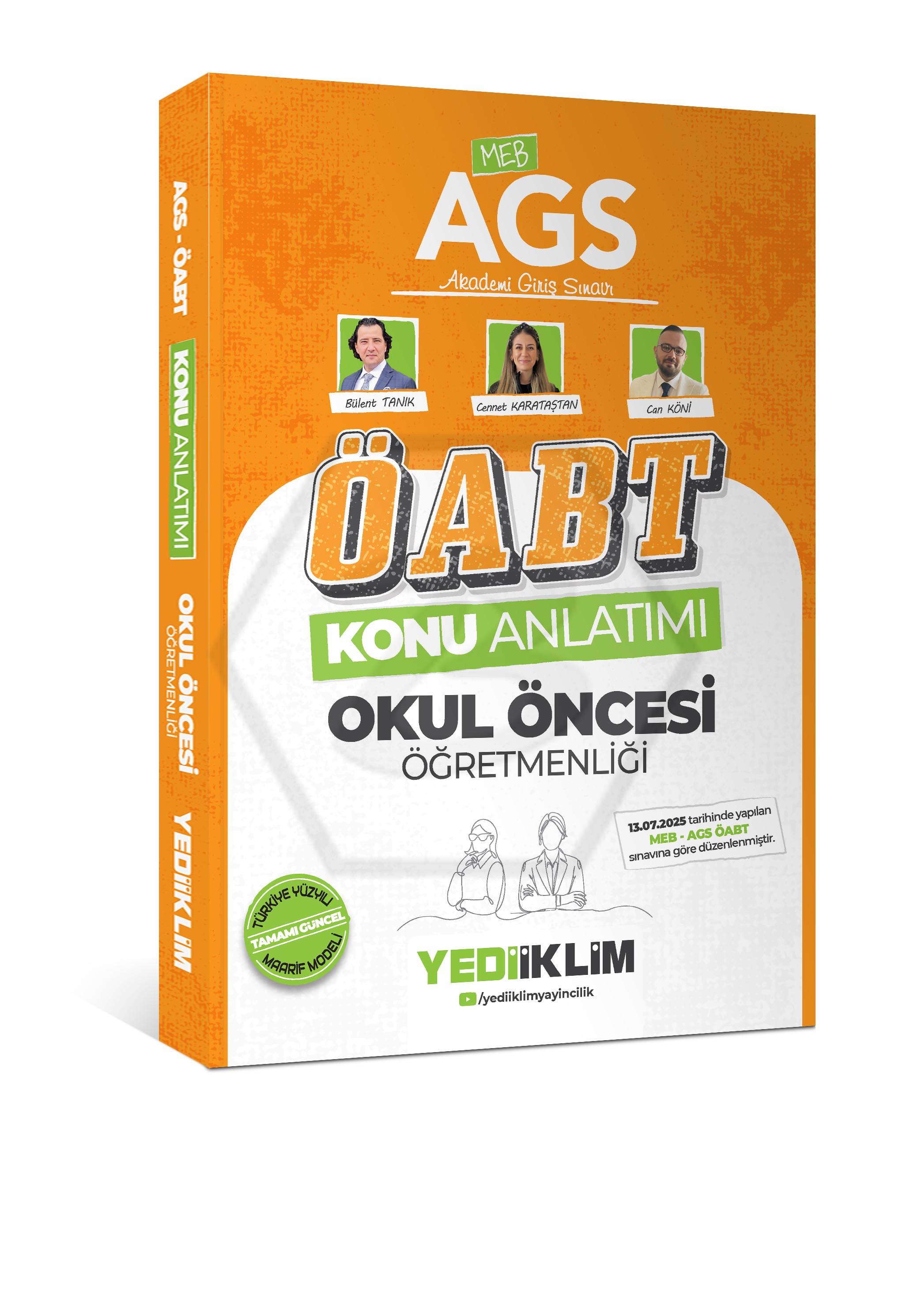 2026 MEB AGS ÖABT Okul Öncesi Öğretmenliği Konu Anlatımı