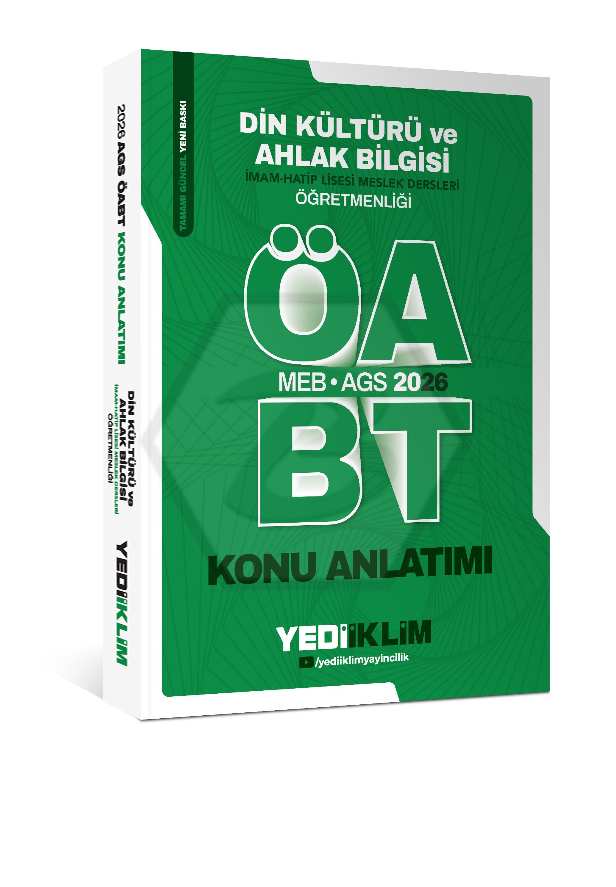 2026 MEB AGS ÖABT Din Kültürü Ve Ahlak Bilgisi Öğretmenliği  Konu Anlatımı
