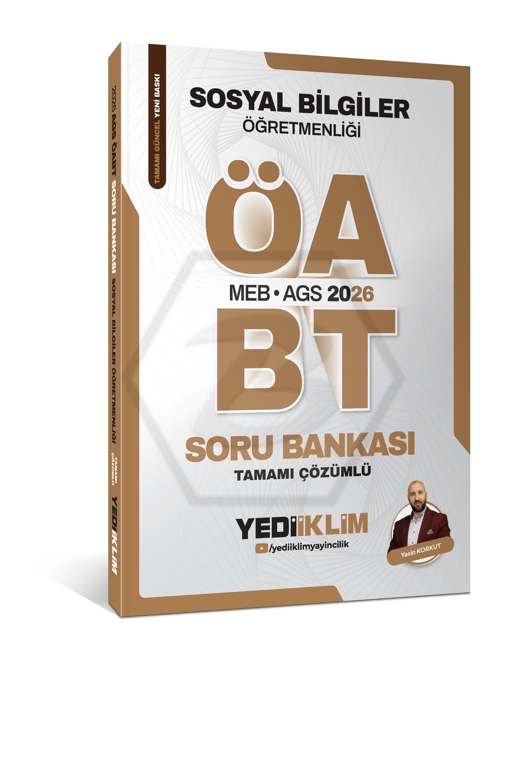 2026 MEB AGS ÖABT Sosyal Bilgiler Öğretmenliği Tamamı Çözümlü Soru Bankası