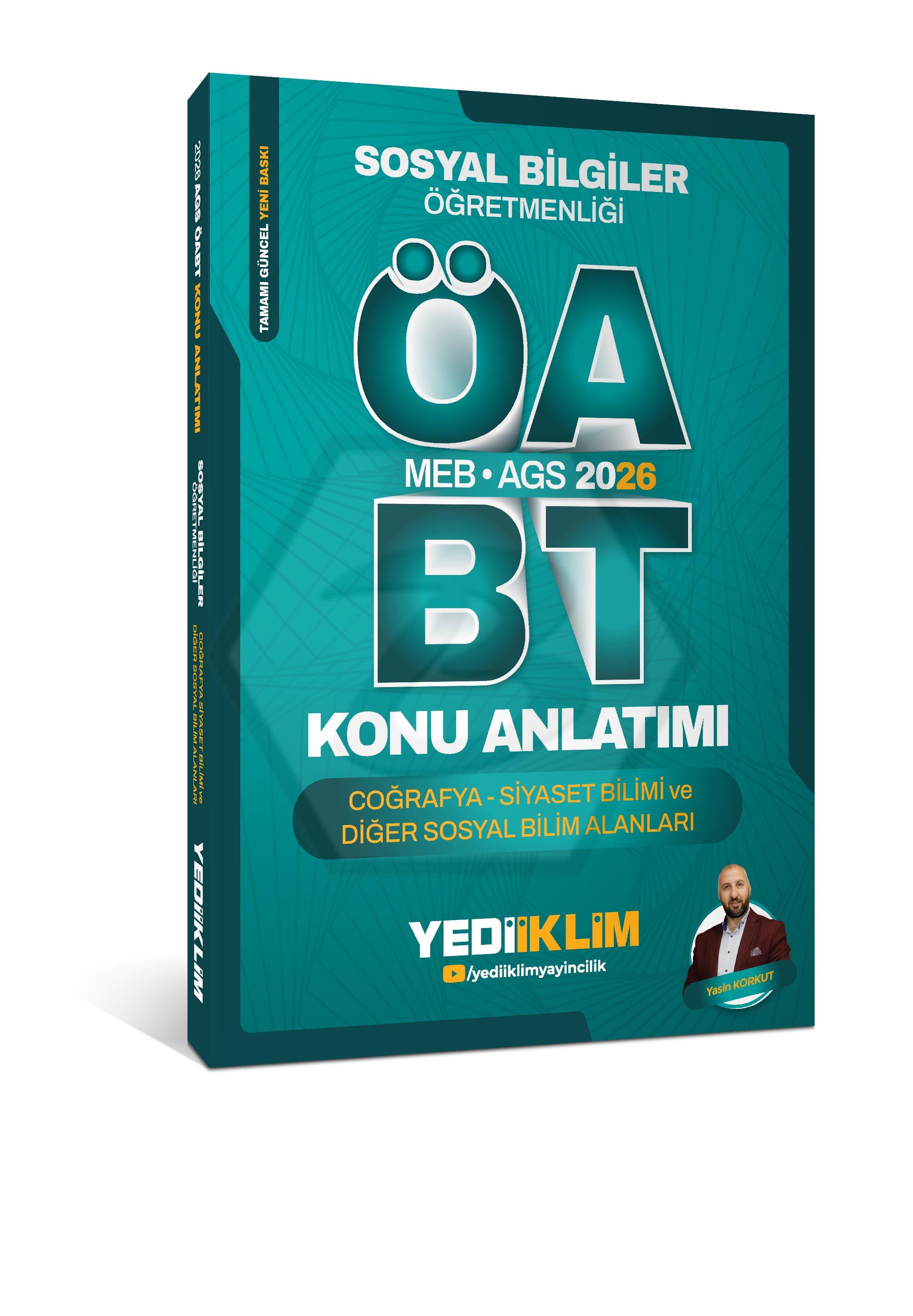 2026 MEB AGS ÖABT Sosyal Bilgiler Öğretmenliği Coğrafya Siyaset Bilimi ve Diğer Sosyal Bilim Alanları Konu Anlatımı