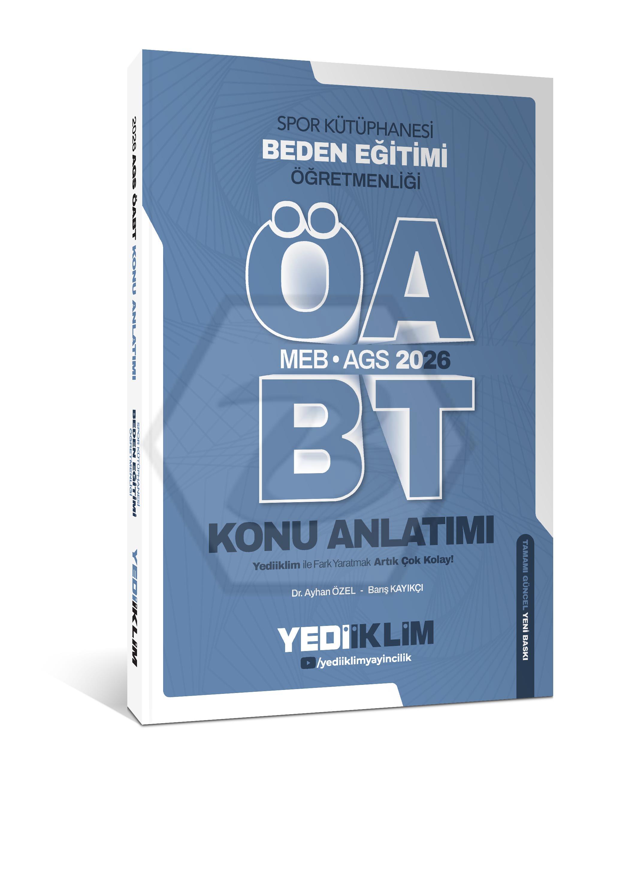 2026 MEB AGS ÖABT Beden Eğitimi Öğretmenliği Konu Anlatımı