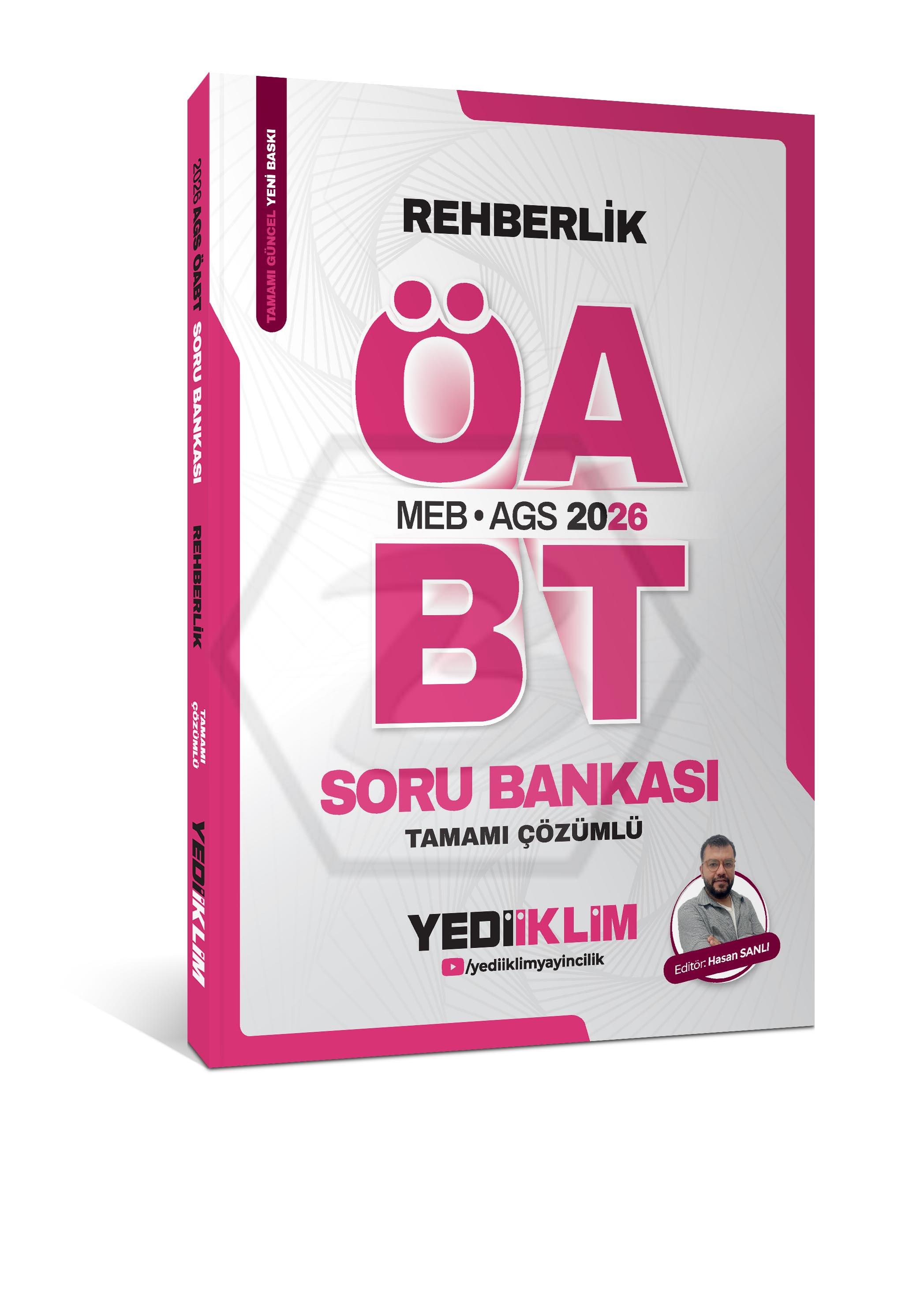 2026 MEB AGS ÖABT Rehberlik Tamamı Çözümlü Soru Bankası