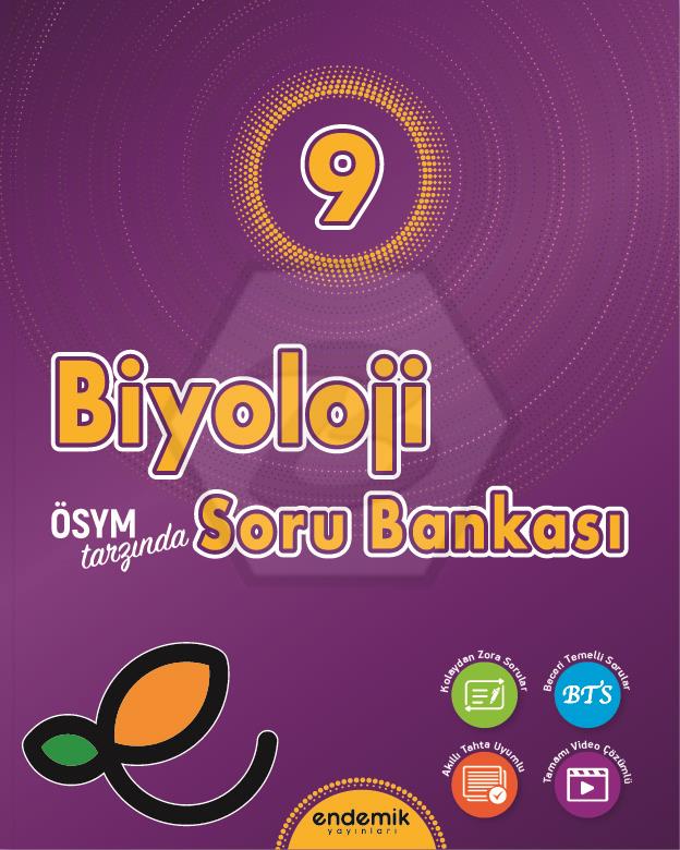 9.Sınıf Biyoloji Soru Bankası - 2025