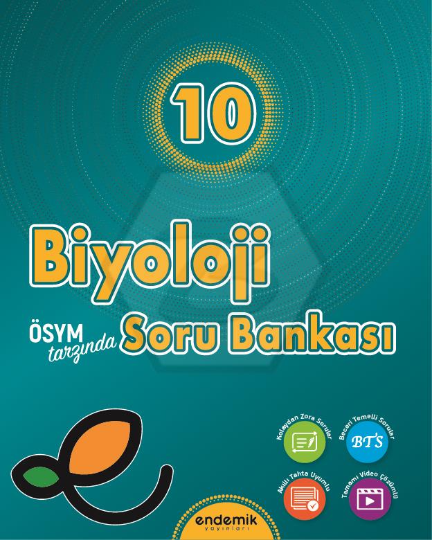 10.Sınıf Biyoloji Soru Bankası - 2025