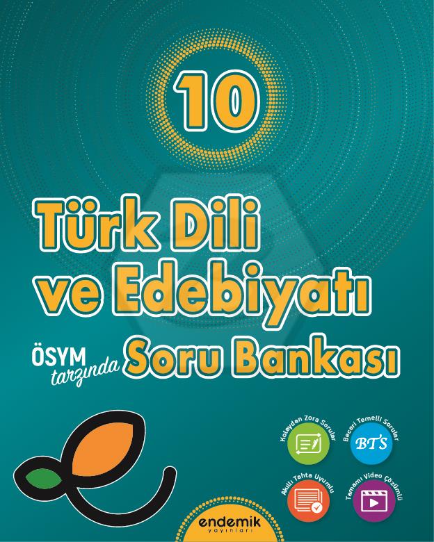 10.Sınıf Türk Dili ve Edebiyatı Soru Bankası -2025