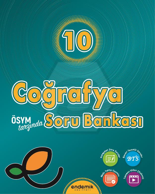 10.Sınıf Coğrafya Soru Bankası - 2025