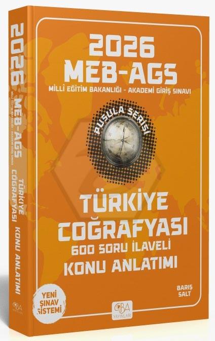 2026 MEB-AGS Türkiye Coğrafyası Konu Anlatımı Pusula Serisi