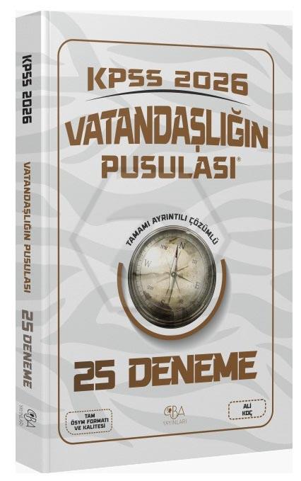 2026 KPSS Vatandaşlık Vatandaşlığın Pusulası 25 Deneme Çözümlü