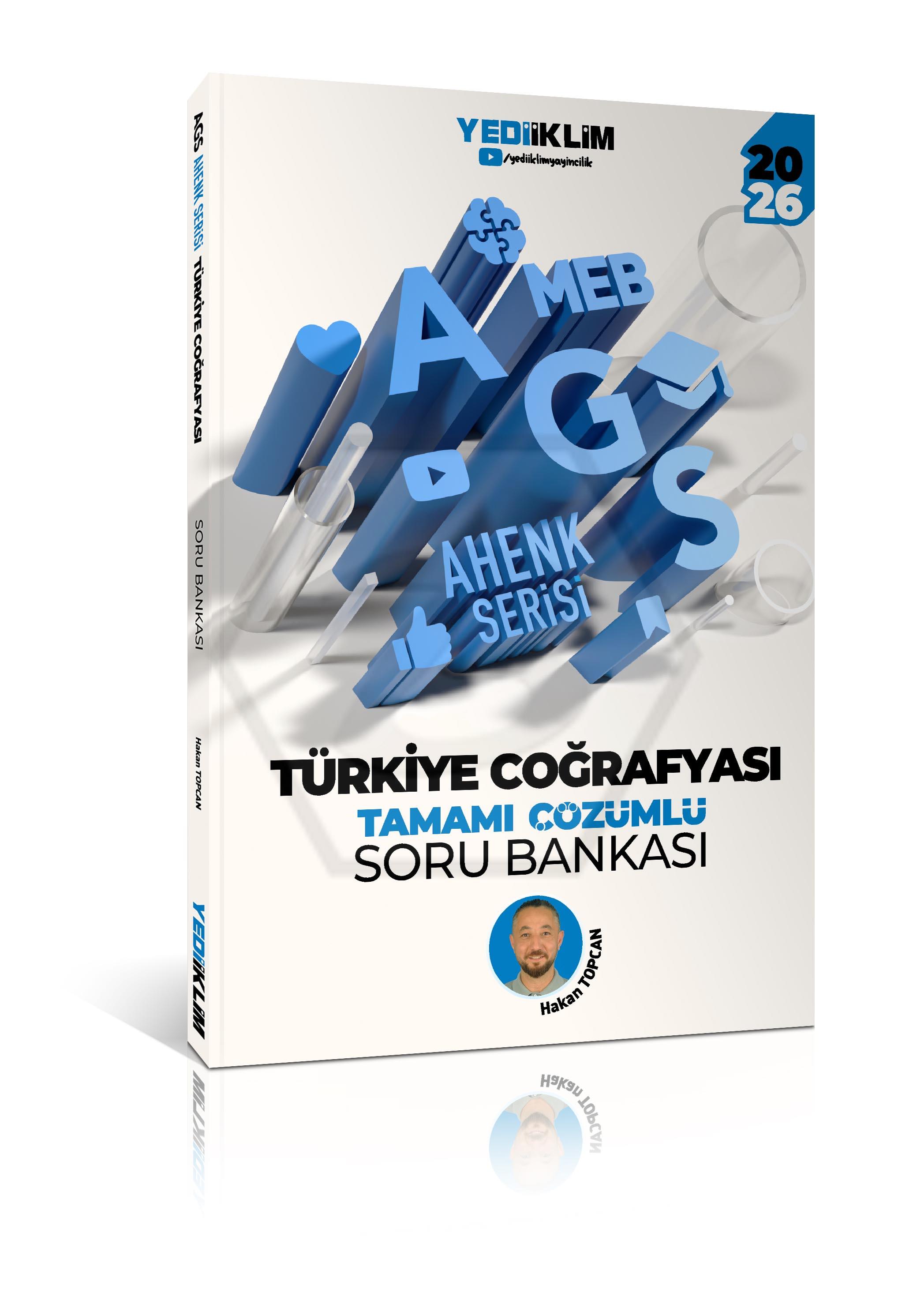 2026 MEB AGS Ahenk Serisi Türkiye Coğrafyası Tamamı Çözümlü Soru Bankası