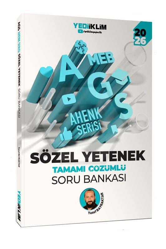 2026 MEB AGS Ahenk Serisi Sözel Yetenek Tamamı Çözümlü Soru Bankası
