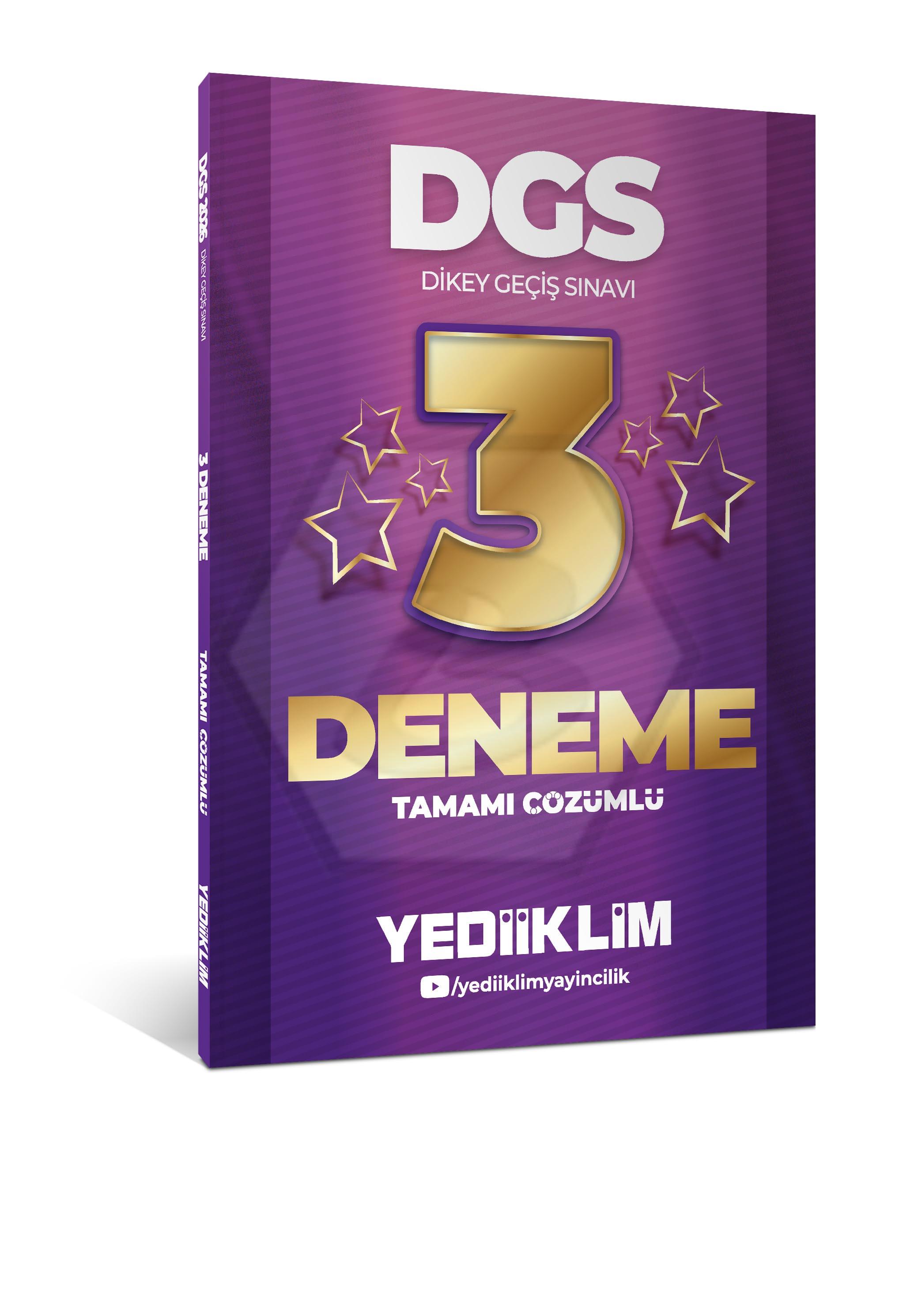 2026 DGS Tamamı Çözümlü 3 Yıldız Deneme