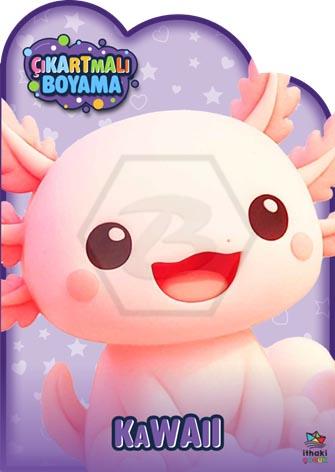 Kawaii Zamanı - Çıkartmalı Boyama Kitabı