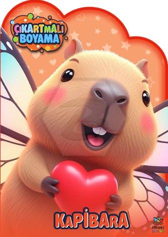Kapibara Zamanı - Çıkartmalı Boyama Kitabı