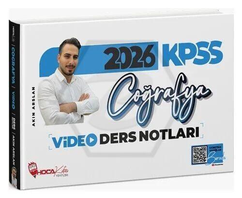 2026 KPSS Coğrafya Video Ders Notları