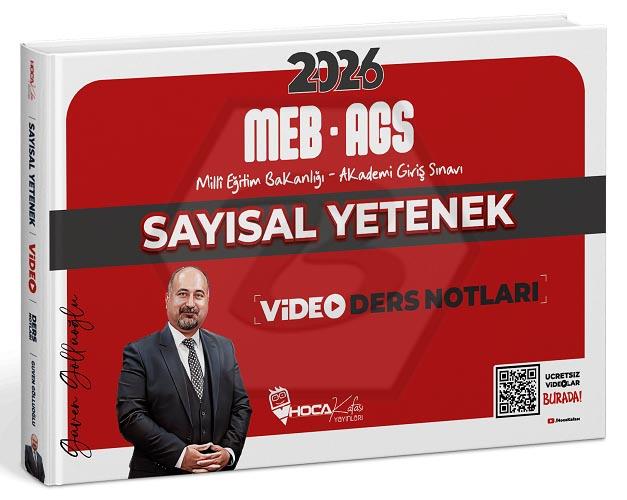 2026 MEB-AGS Sayısal Yetenek Video Ders Notları