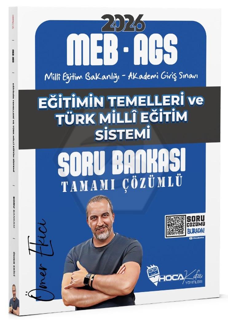 2026 MEB-AGS Eğitimin Temelleri ve Türk Milli Eğitim Sistemi Soru Bankası Çözümlü