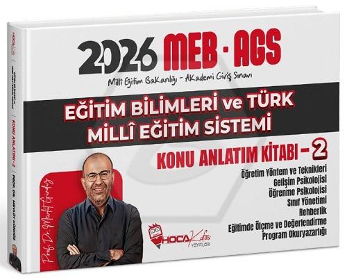 2026 MEB-AGS Eğitim Bilimleri ve Türk Milli Eğitim Sistemi Konu Anlatım Kitabı 2