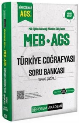 MEB AGS Kim Korkar Türkiye Coğrafyası Soru Bankası Tamamı Çözümlü