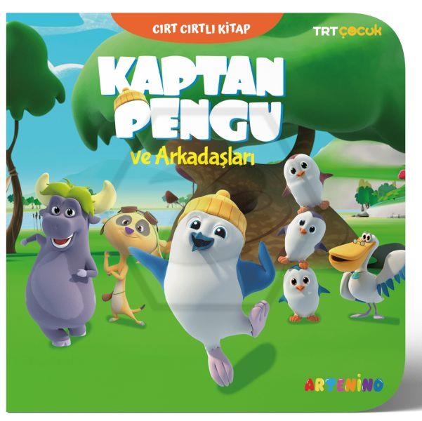 TRT Çocuk Cırt Cırtlı Kitap - Kaptan Pengu