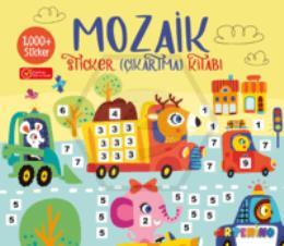 Mozaik Sticker Çıkartma Kitabı - Sarı