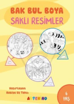 Bak Bul Boya – Saklı Resimler 6 Yaş