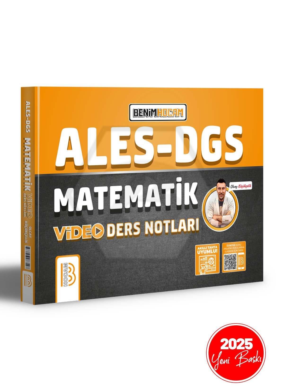 2025 ALES DGS Matematik Video Ders Notları
