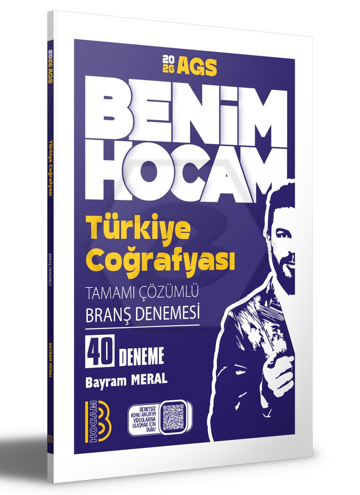 2026 AGS Türkiye Coğrafyası Tamamı Çözümlü 40 Branş Deneme